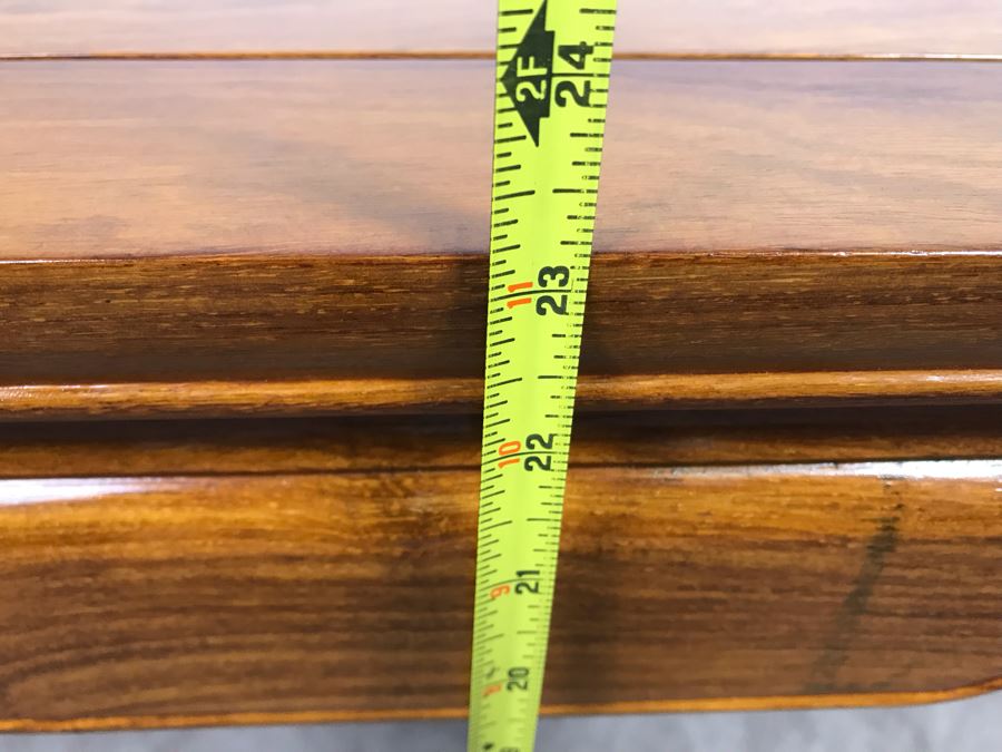 Chinese Solid Teak End Table 20' X 20' X 23'H [Photo 10]