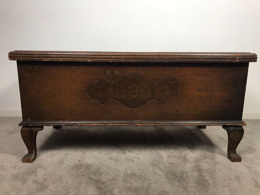 Antique Cedar Chest By Caswell Runyan 41'W X 18.5'D X 20'H [Photo 3]