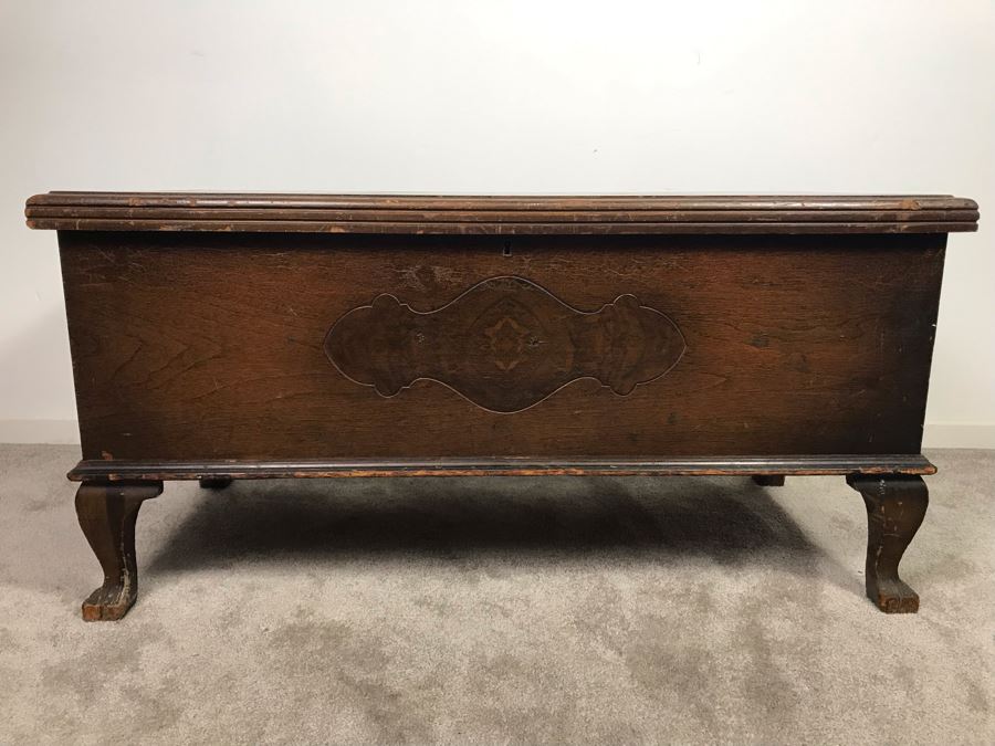 Antique Cedar Chest By Caswell Runyan 41'W X 18.5'D X 20'H [Photo 2]