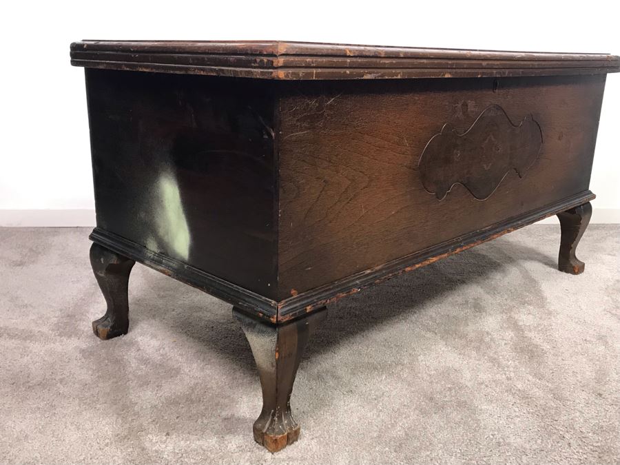Antique Cedar Chest By Caswell Runyan 41'W X 18.5'D X 20'H [Photo 9]