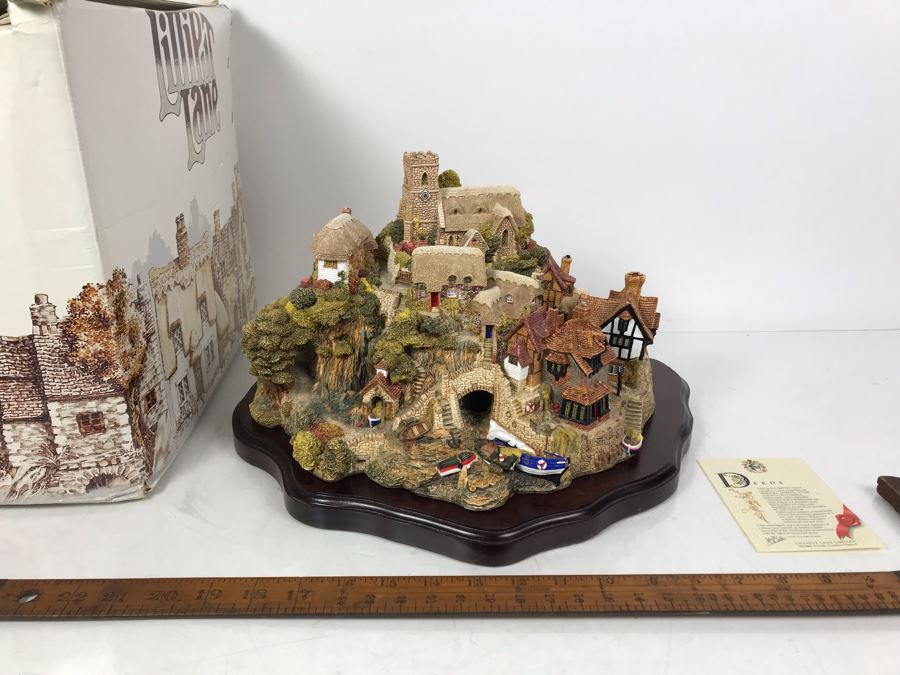 Limited Edition Lilliput Lane 1989 St. Peter's Cove With Box Handmade In U.K. Limited To 3,000 Retailed Over $2,000 [Photo 3]
