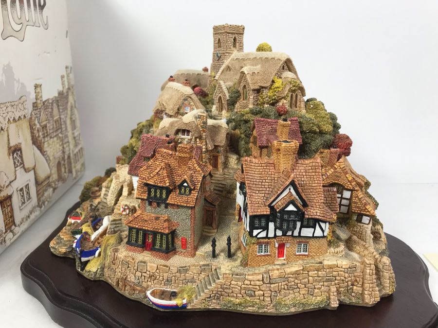 Limited Edition Lilliput Lane 1989 St. Peter's Cove With Box Handmade In U.K. Limited To 3,000 Retailed Over $2,000 [Photo 10]