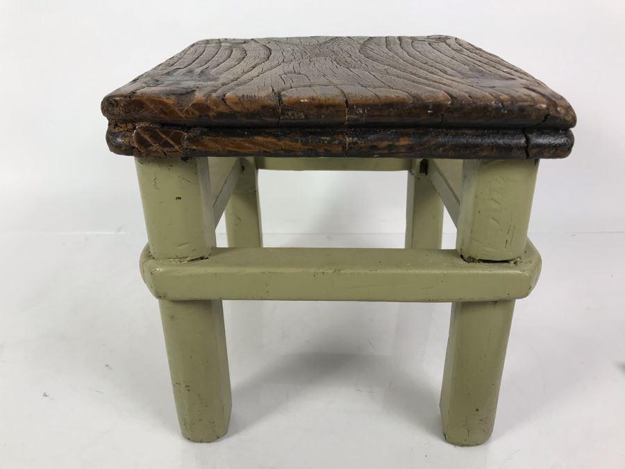 Antique Milking Stool 10' X 9.5' X 9'H [Photo 4]