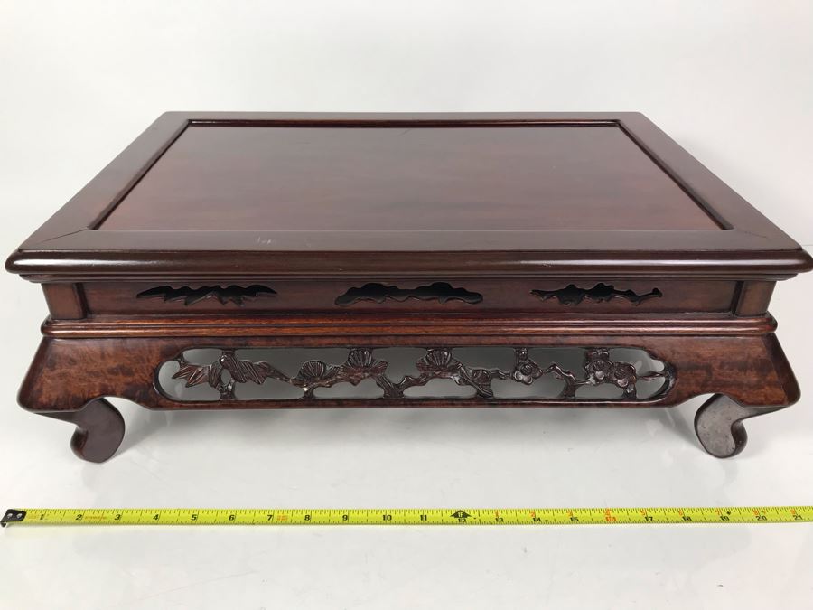 Chinese Teak Wooden Stand 22' X 14' [Photo 1]