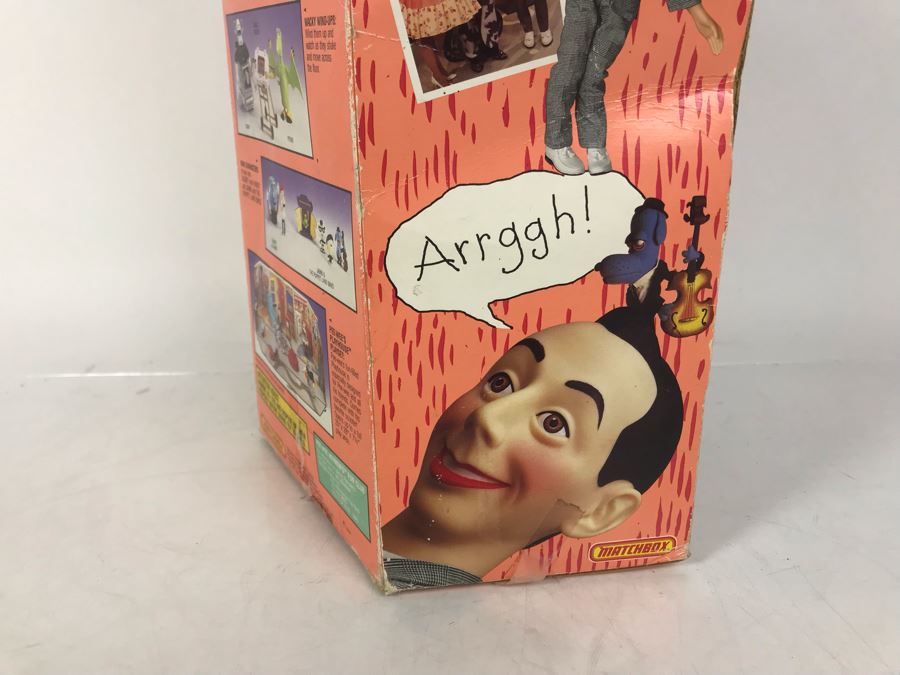 pee wee herman doll in box