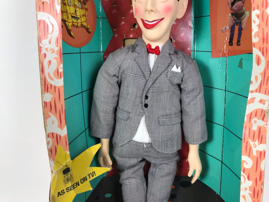 Vintage 1987 Matchbox Talking Pee-Wee Herman Doll With Box [Photo 8]