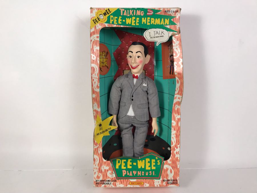 pee wee herman doll 1987