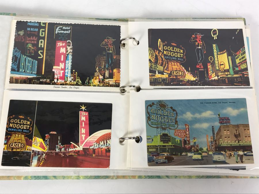 Album Filled With Vintage Collectible Las Vegas Postcards - See Photos For Sampling [Photo 10]