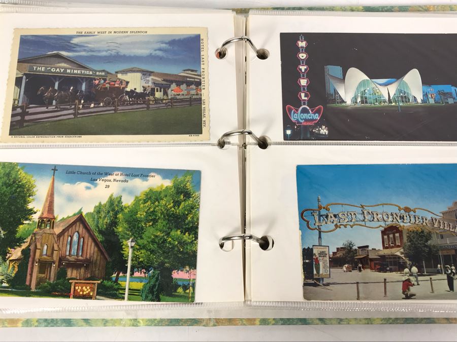 Album Filled With Vintage Collectible Las Vegas Postcards - See Photos For Sampling [Photo 15]