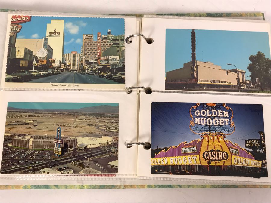Album Filled With Vintage Collectible Las Vegas Postcards - See Photos For Sampling [Photo 11]
