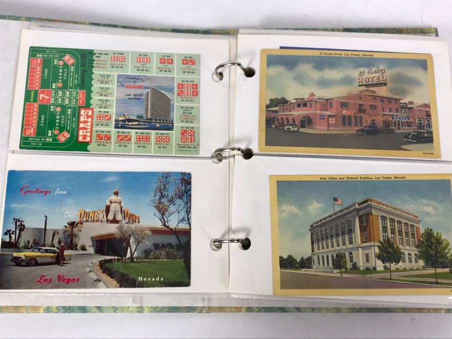 Album Filled With Vintage Collectible Las Vegas Postcards - See Photos For Sampling [Photo 6]