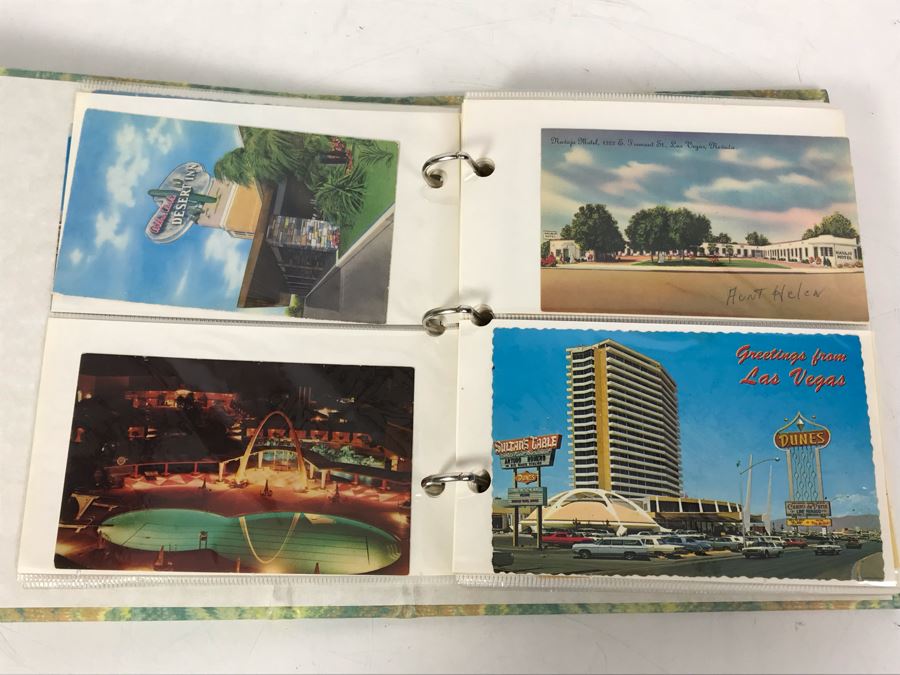 Album Filled With Vintage Collectible Las Vegas Postcards - See Photos For Sampling [Photo 5]