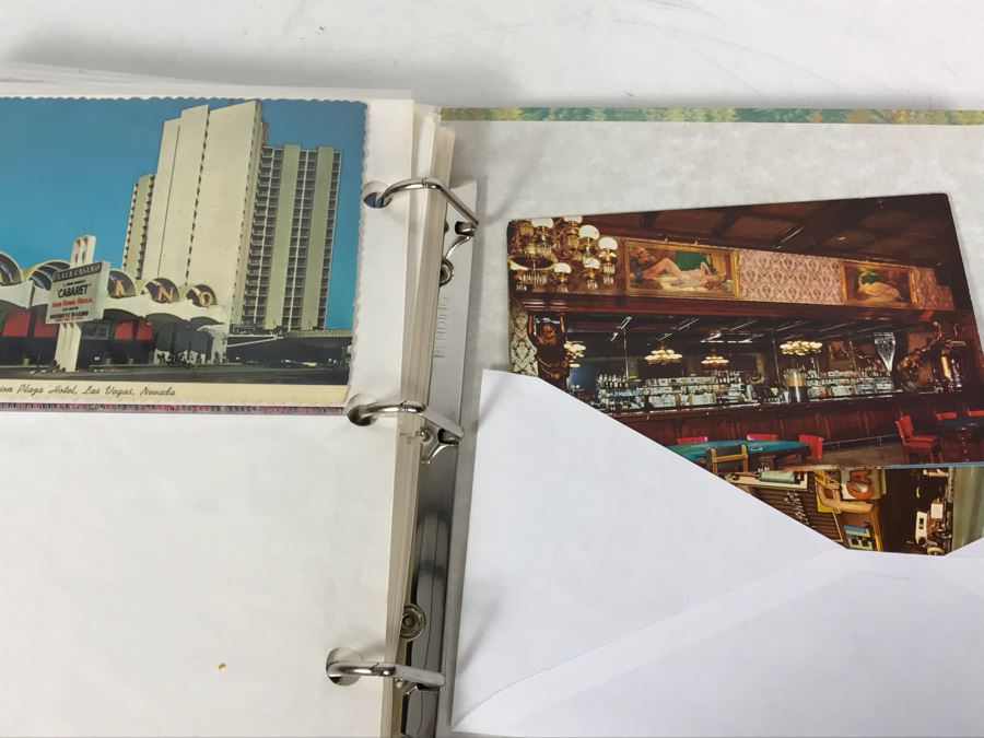 Album Filled With Vintage Collectible Las Vegas Postcards - See Photos For Sampling [Photo 18]
