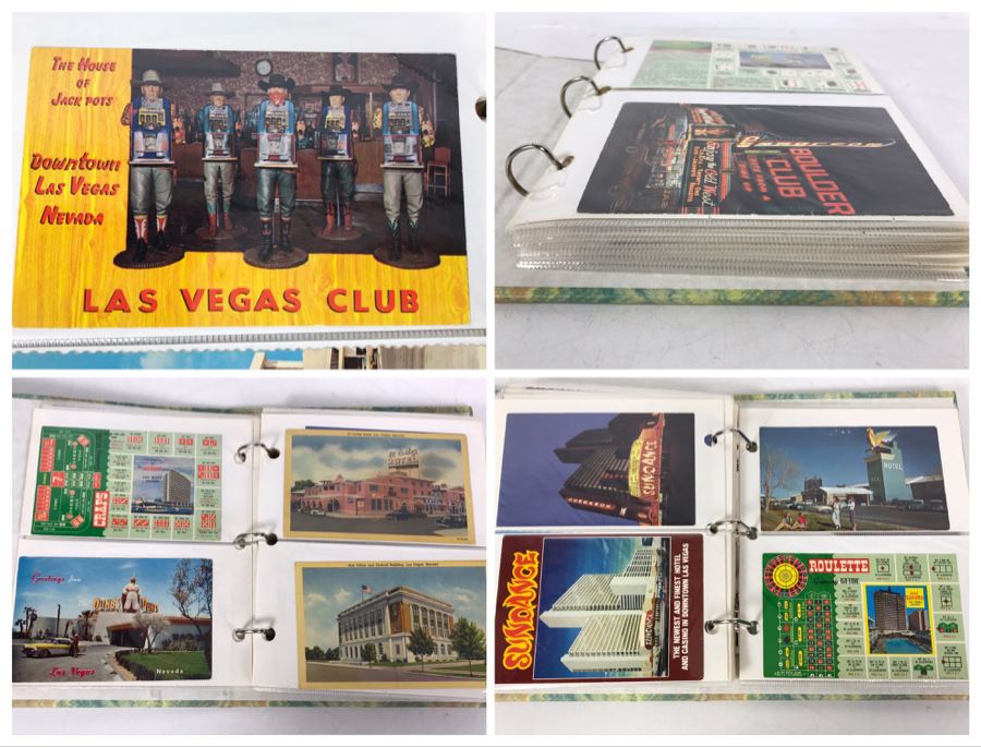 Album Filled With Vintage Collectible Las Vegas Postcards - See Photos For Sampling [Photo 1]