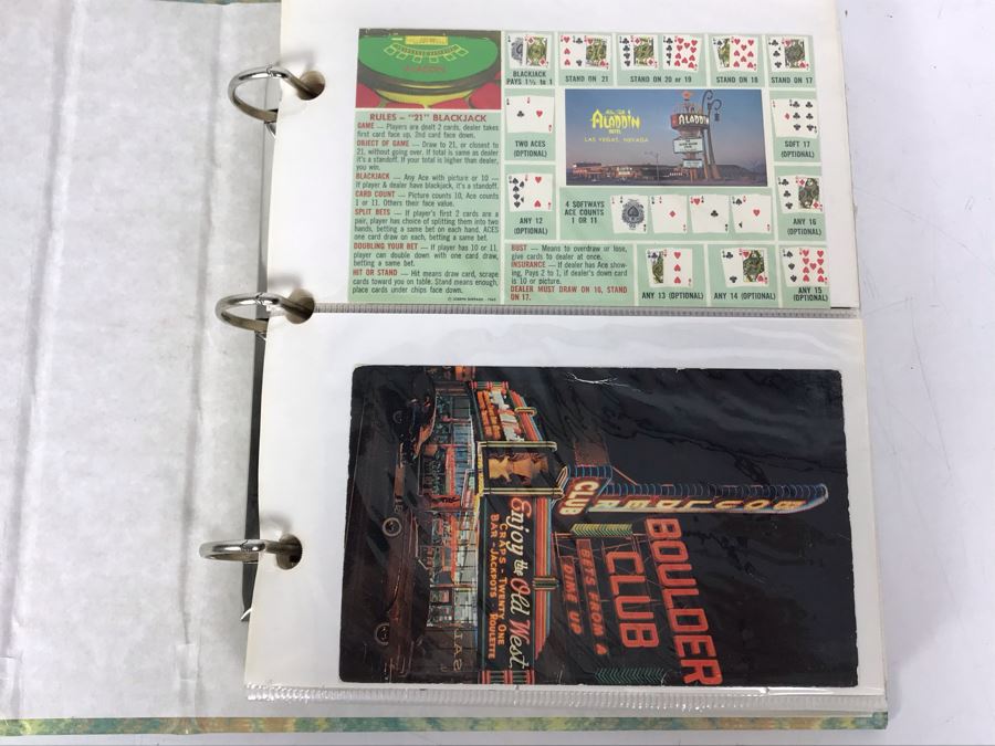 Album Filled With Vintage Collectible Las Vegas Postcards - See Photos For Sampling [Photo 2]