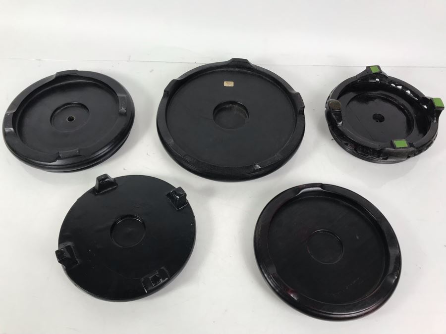 (5) Wooden Chinese Stands [Photo 10]