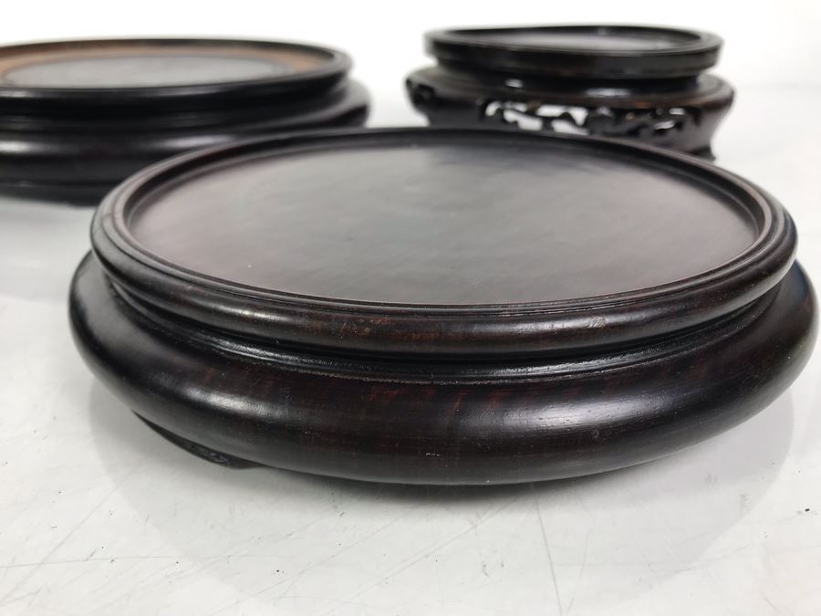 (5) Wooden Chinese Stands [Photo 4]