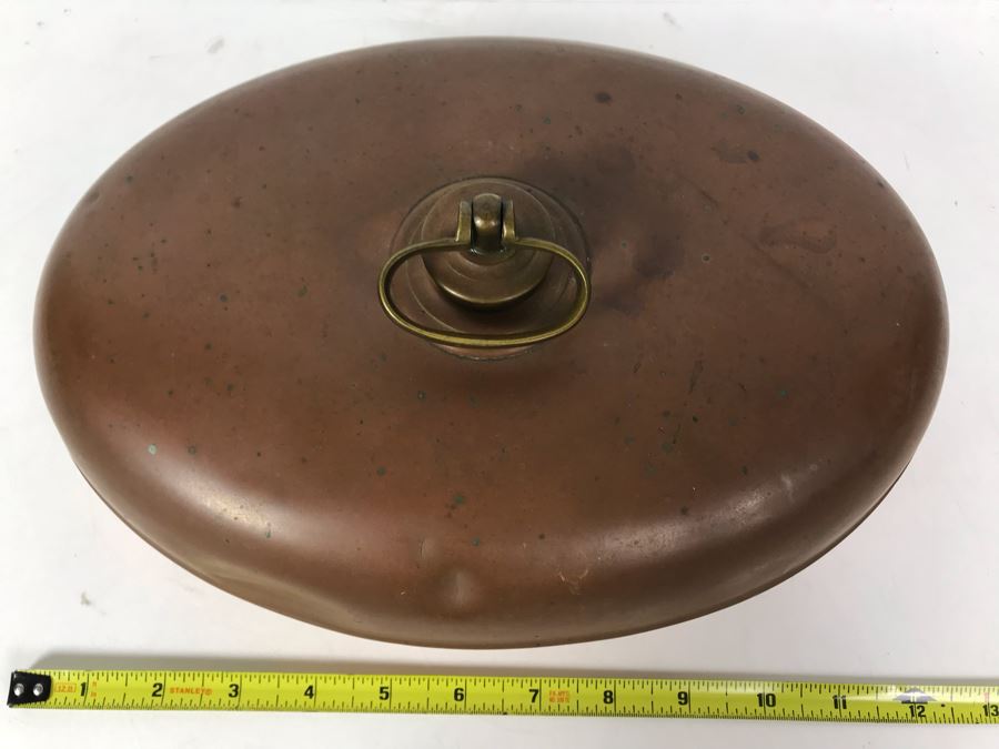 Antique Copper Foot Warmer [Photo 3]