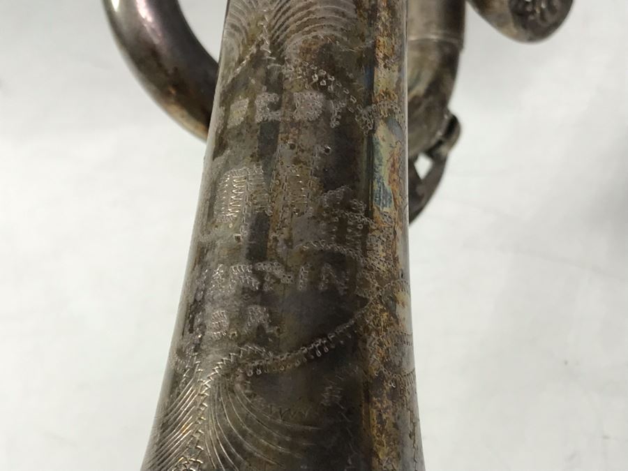 Vintage Trumpet With Case Elkhart, Indiana [Photo 16]
