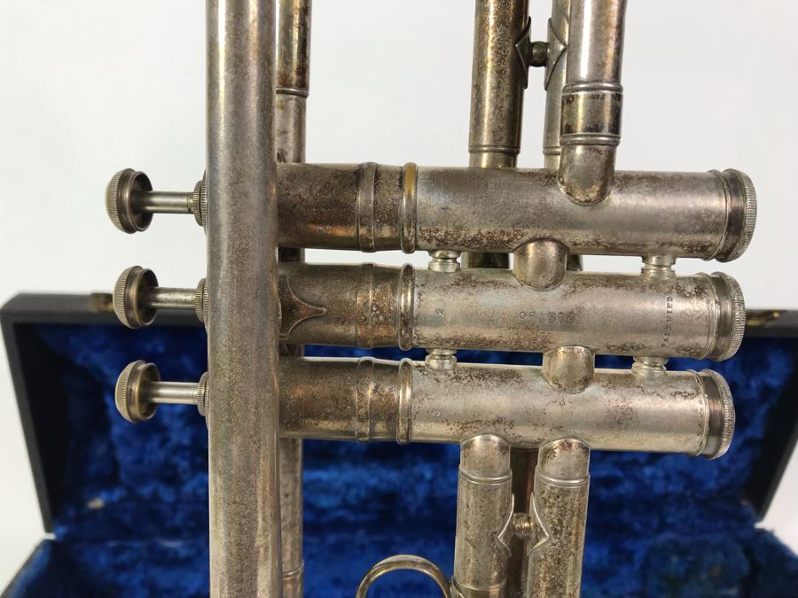 Vintage Trumpet With Case Elkhart, Indiana [Photo 8]
