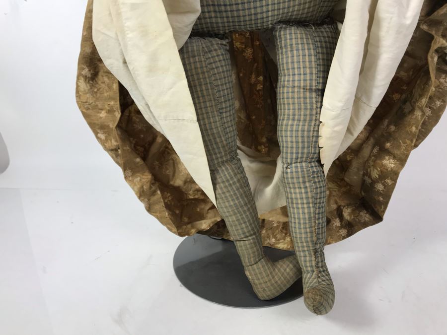 Antique Porcelain Head 26' Doll From Covered Wagon Days [Photo 11]