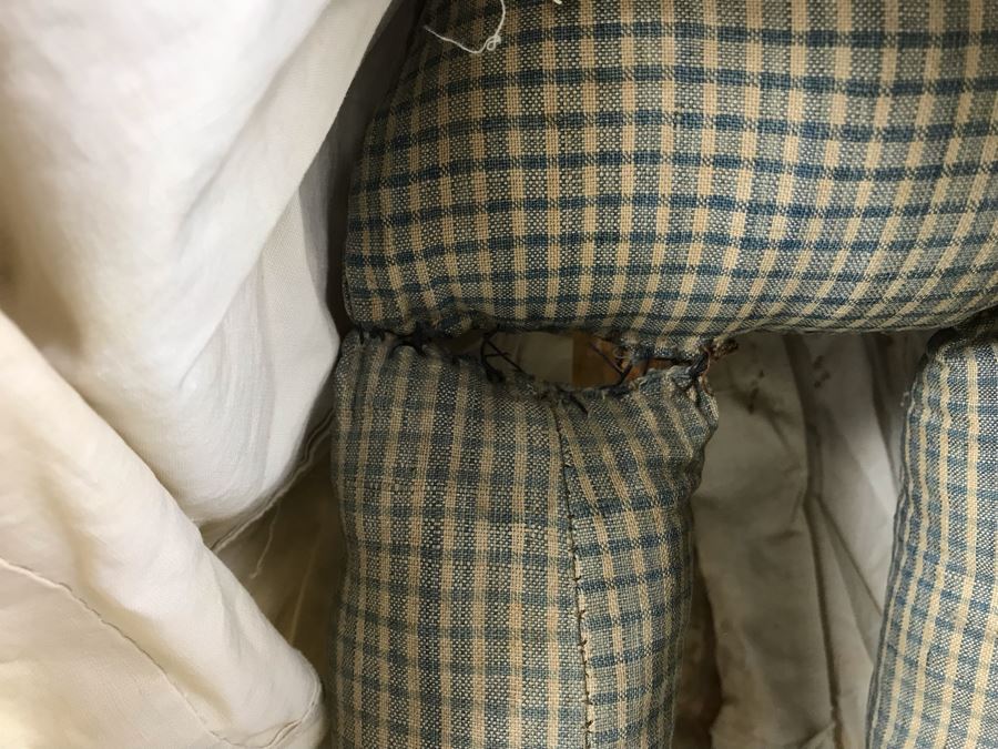 Antique Porcelain Head 26' Doll From Covered Wagon Days [Photo 13]