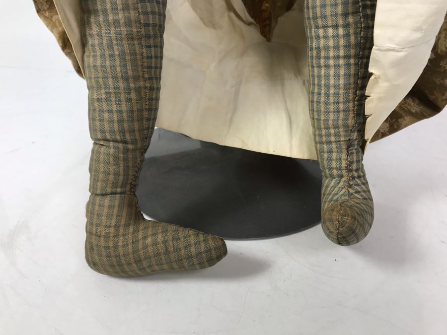 Antique Porcelain Head 26' Doll From Covered Wagon Days [Photo 12]