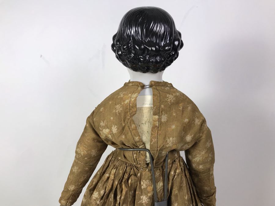 Antique Porcelain Head 26' Doll From Covered Wagon Days [Photo 7]
