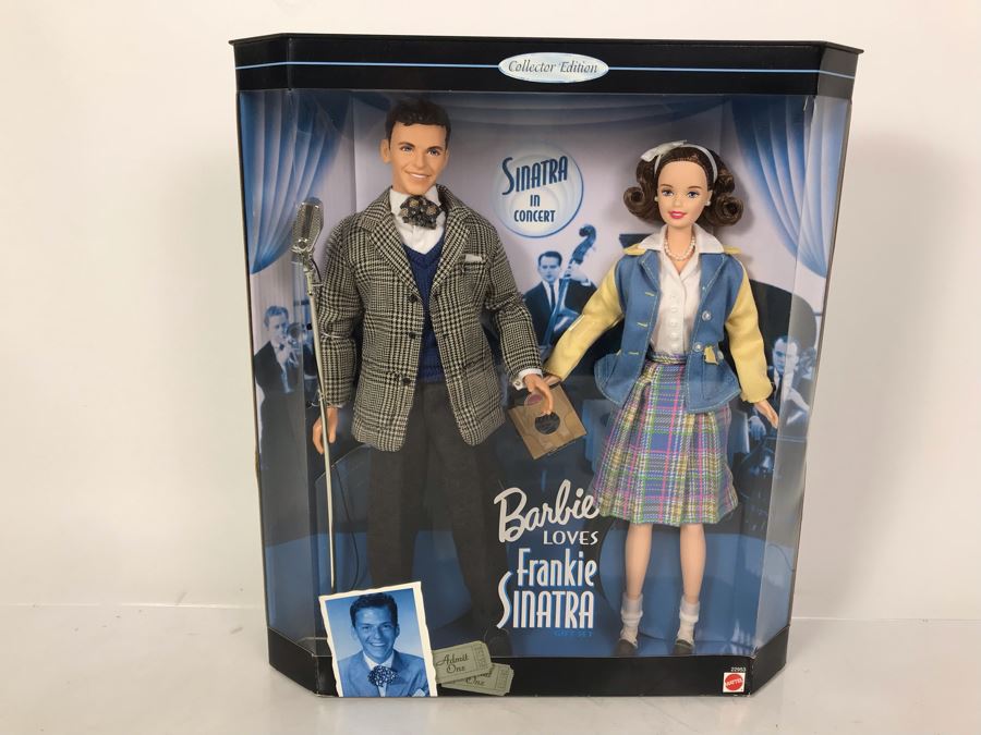 Vintage 1999 Mattel Barbie Loves Frankie Sinatra Doll Collector Edition 22953