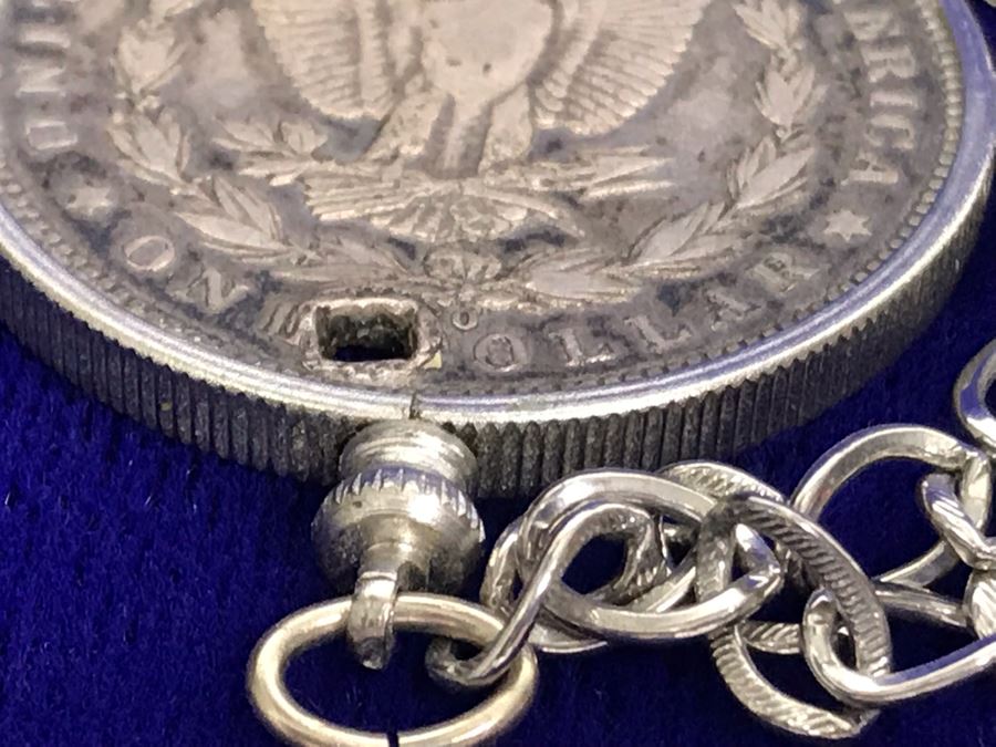 1887 Silver Coin Pendant Necklace [Photo 9]