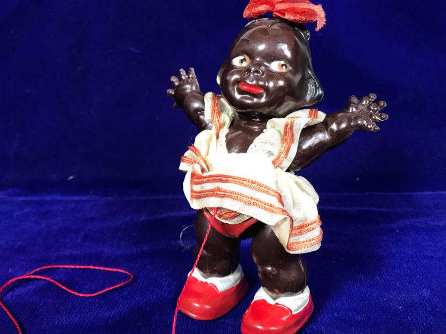 Rare Edi Germany Ramp Walker Doll With Original Ball And String [Photo 7]