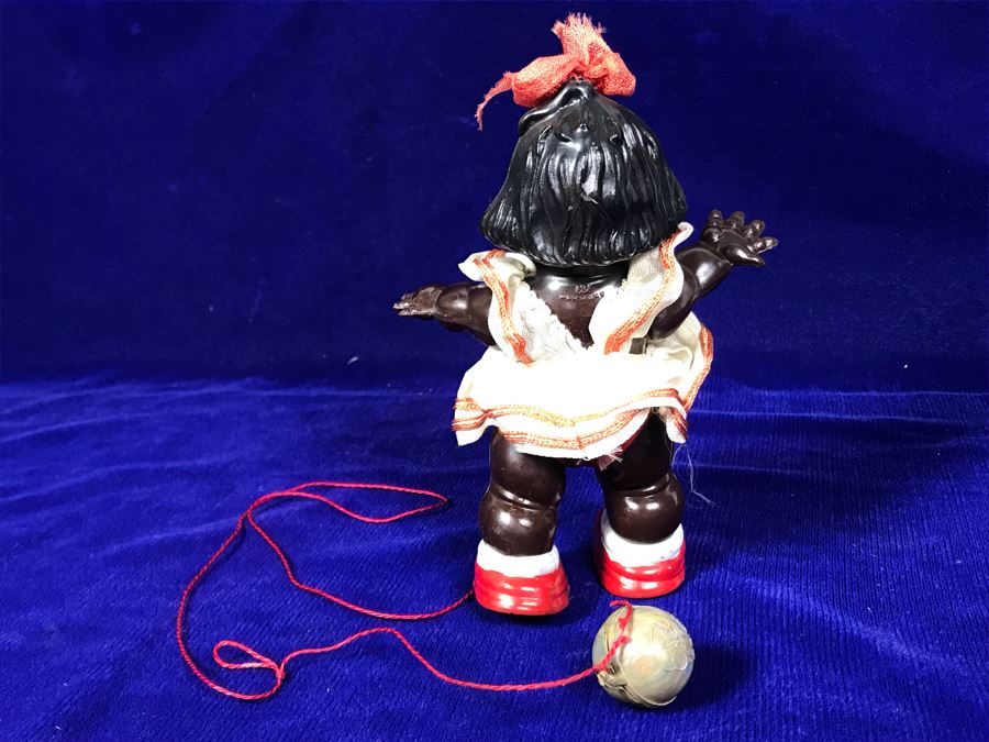 Rare Edi Germany Ramp Walker Doll With Original Ball And String [Photo 11]