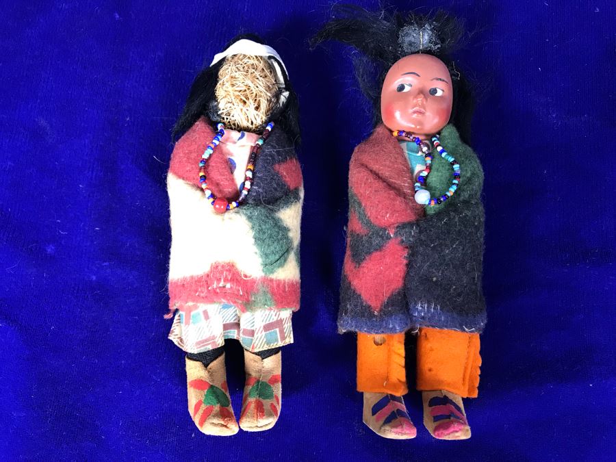Pair Of Native American Dolls [Photo 1]