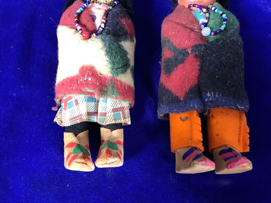 Pair Of Native American Dolls [Photo 3]