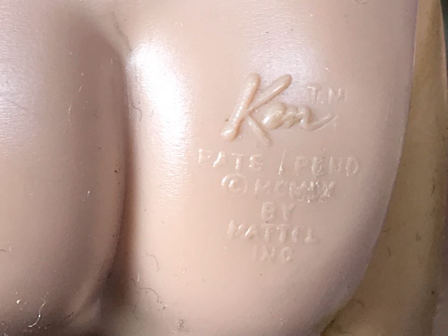 JUST ADDED - Vintage Barbie, Ken And Midge Dolls, Barbie Doll Clothing, Accessories, (3) 1961 Barbie And Ken Mattel Product Catalogs And Wooden Doll Case [Photo 22]