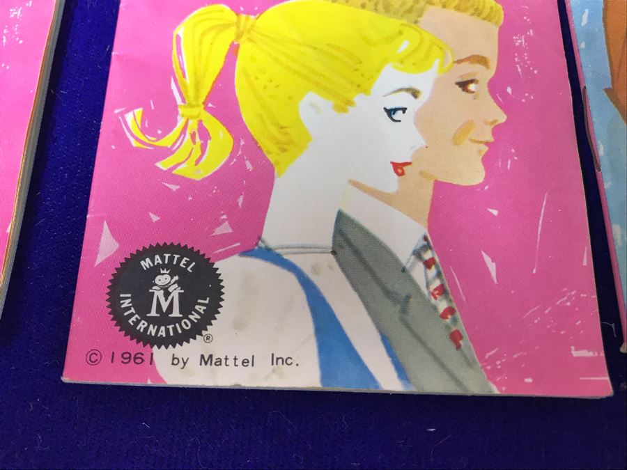 JUST ADDED - Vintage Barbie, Ken And Midge Dolls, Barbie Doll Clothing, Accessories, (3) 1961 Barbie And Ken Mattel Product Catalogs And Wooden Doll Case [Photo 11]