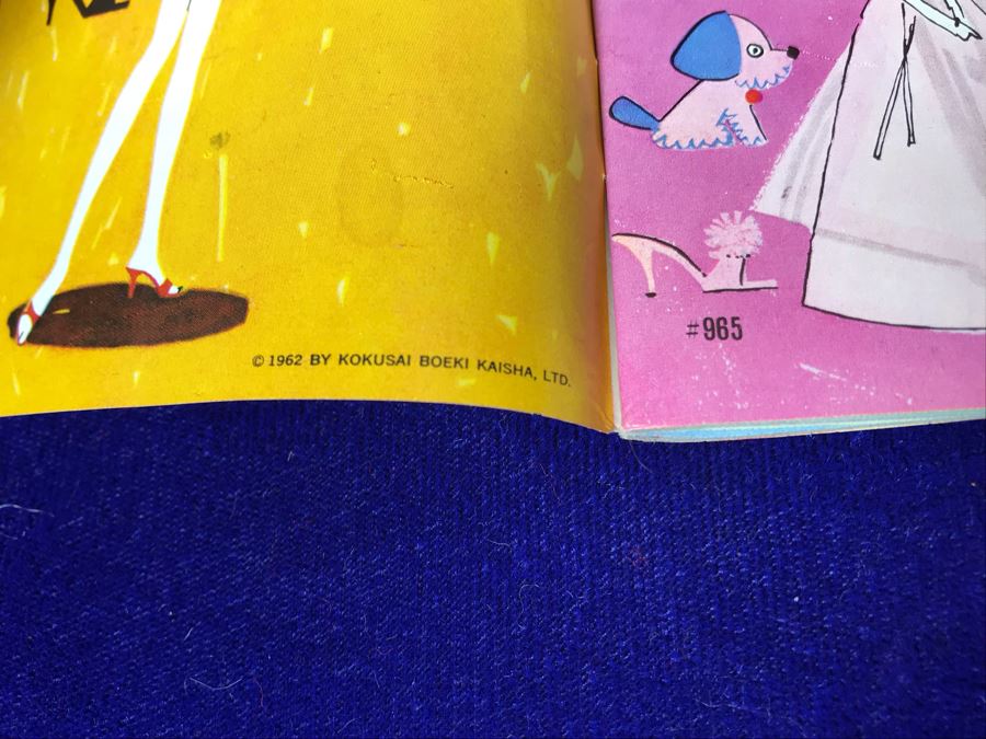 JUST ADDED - Vintage Barbie, Ken And Midge Dolls, Barbie Doll Clothing, Accessories, (3) 1961 Barbie And Ken Mattel Product Catalogs And Wooden Doll Case [Photo 12]