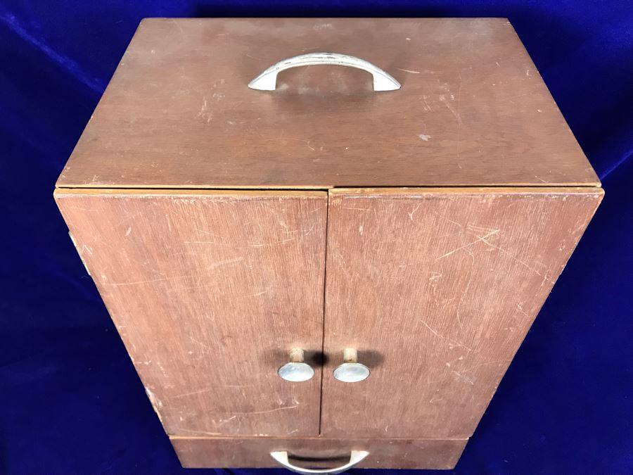 JUST ADDED - Vintage Barbie, Ken And Midge Dolls, Barbie Doll Clothing, Accessories, (3) 1961 Barbie And Ken Mattel Product Catalogs And Wooden Doll Case [Photo 29]