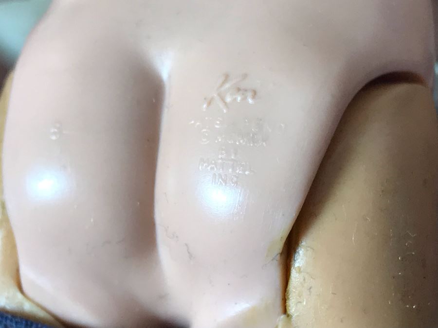 JUST ADDED - Vintage Barbie, Ken And Midge Dolls, Barbie Doll Clothing, Accessories, (3) 1961 Barbie And Ken Mattel Product Catalogs And Wooden Doll Case [Photo 20]