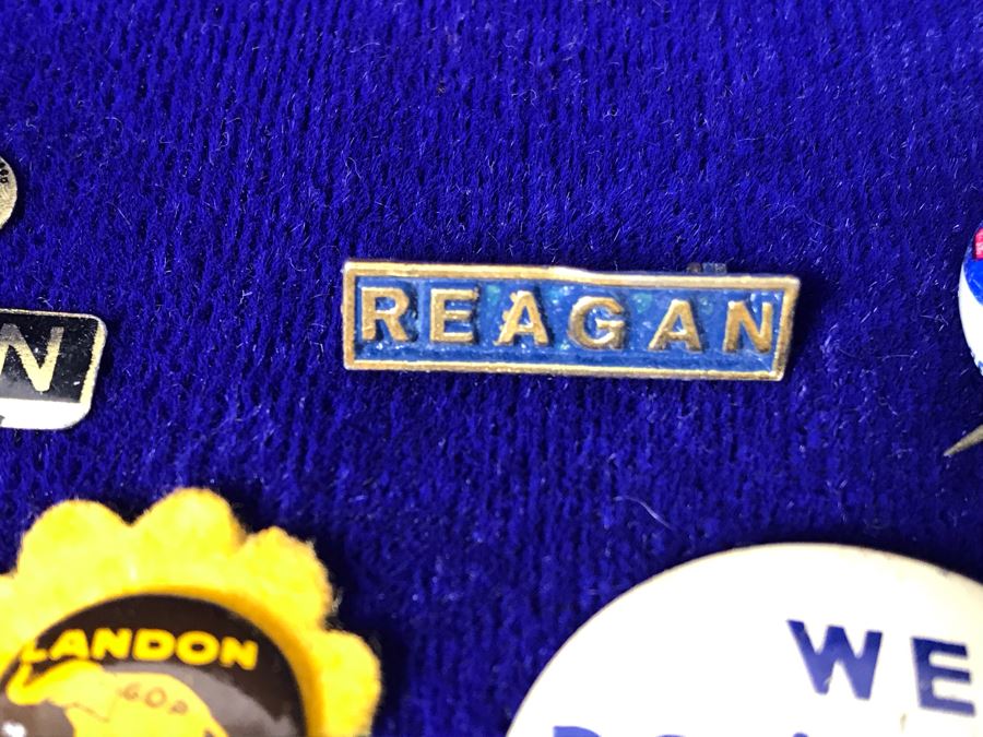 JUST ADDED - Vintage Political Button And Pin Collection [Photo 11]