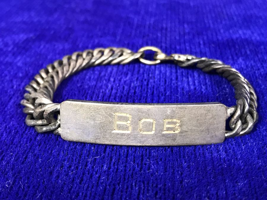 JUST ADDED - Sterling Silver 'Bob' Bracelet 32g