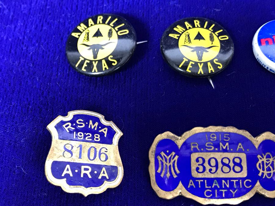 JUST ADDED - Vintage Button And Pin Collection [Photo 6]