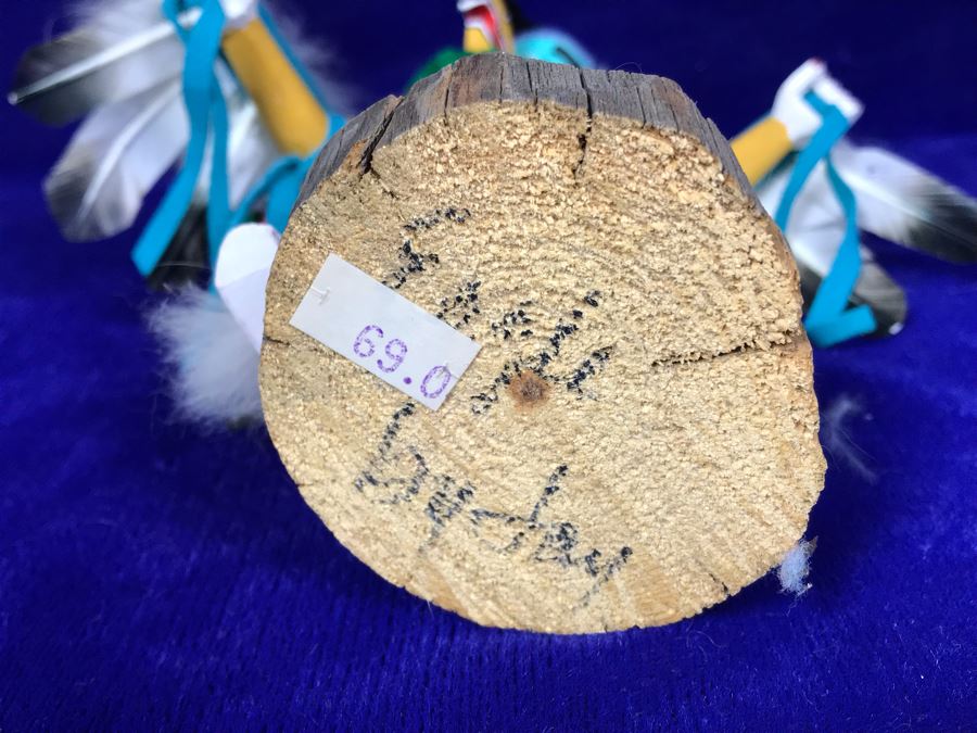 JUST ADDED - Native American Kachina Doll Eagle By Jay 7'H [Photo 5]