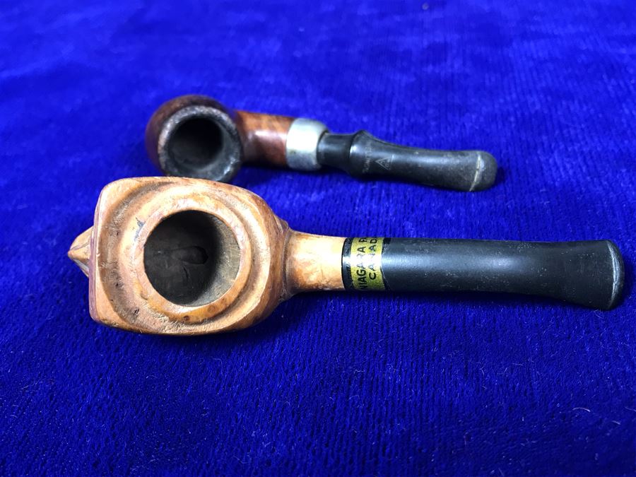 JUST ADDED - Baby Wellington Smoking Pipe And Carved Wooden Pipe Niagra Falls Canada [Photo 5]