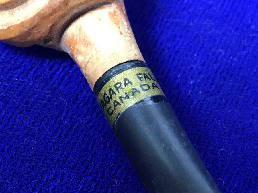 JUST ADDED - Baby Wellington Smoking Pipe And Carved Wooden Pipe Niagra Falls Canada [Photo 6]
