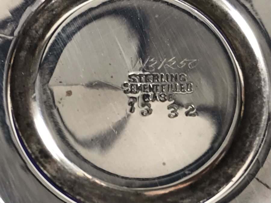 Pair Of Sterling Silver Items - Trinket Dish And Footed Bowl - 63g Unweighted + 307g Weighted Sterling [Photo 10]