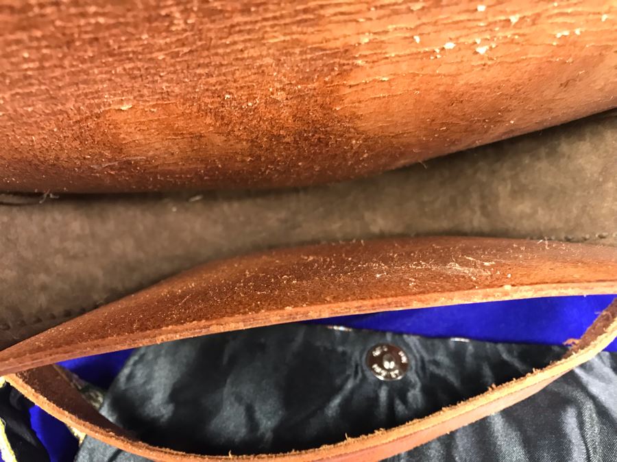 Indian Beaded Purse By Christiana And Tooled Leather Handbag [Photo 11]