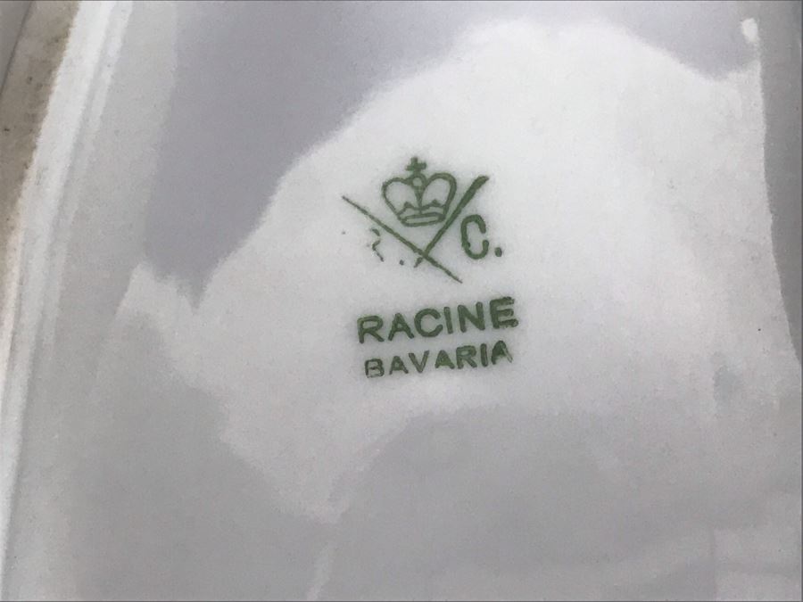 Pair Of Hand Painted Bavarian China Pieces [Photo 17]