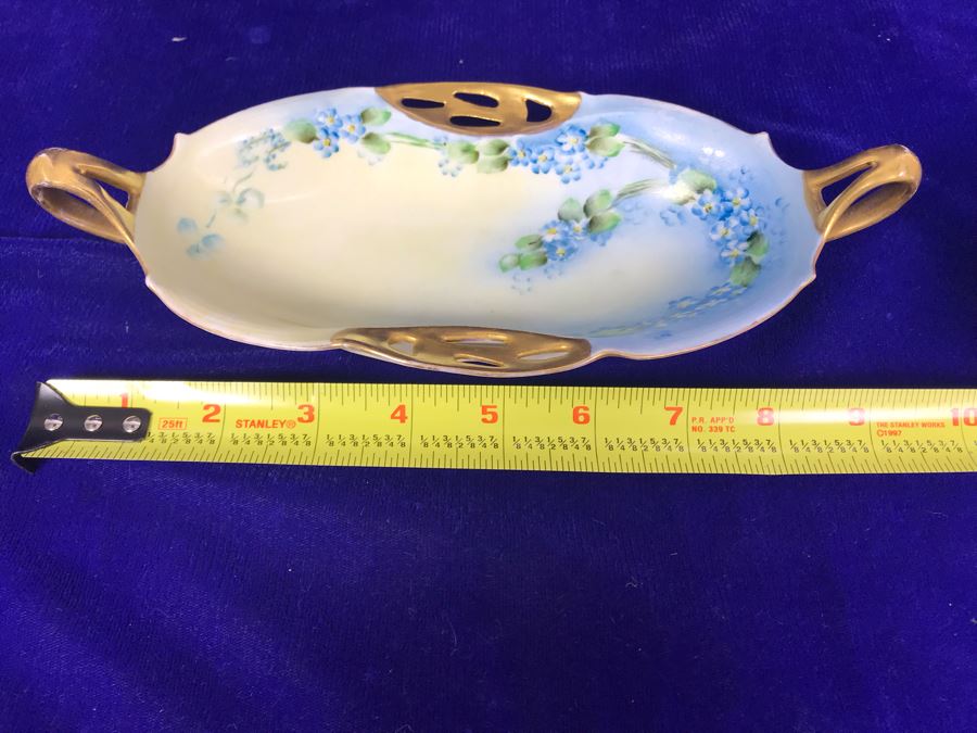 Pair Of Hand Painted Bavarian China Pieces [Photo 18]