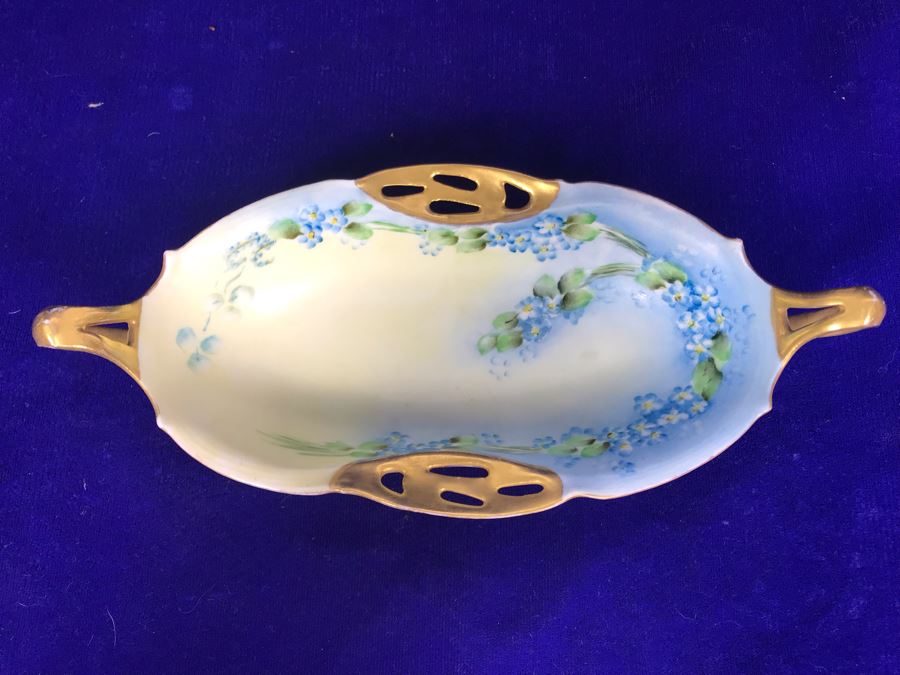 Pair Of Hand Painted Bavarian China Pieces [Photo 12]